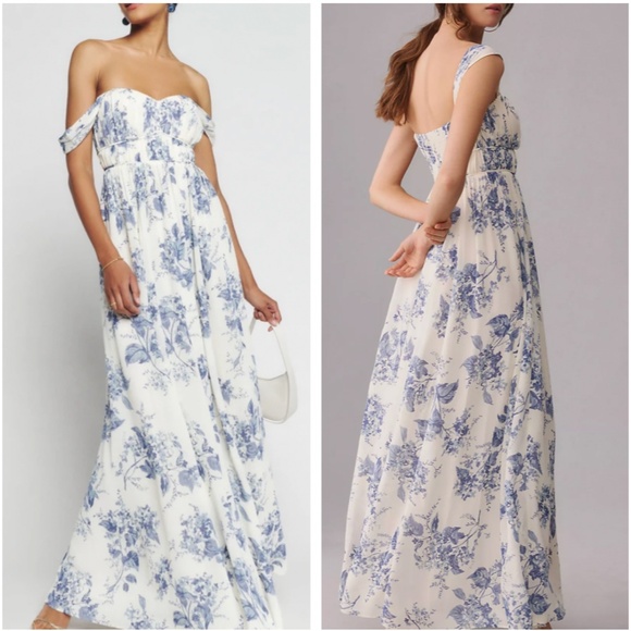 Reformation Dresses & Skirts - NWT Reformation Jayde Maxi Dress - Lupine Floral